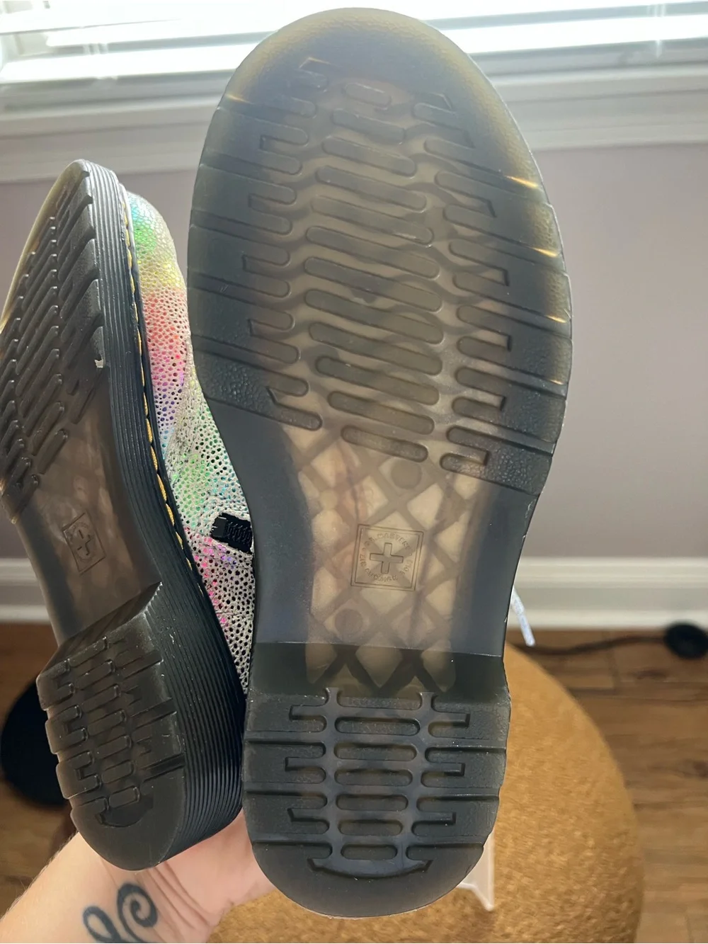 Dr. Martens iridescent martens